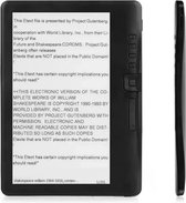 E-reader - 8 GB - 7 inch - E-readers & accessoires - Inclusief hoes & screenprotector - Inclusief oortjes - Luisterboeken - Zwart