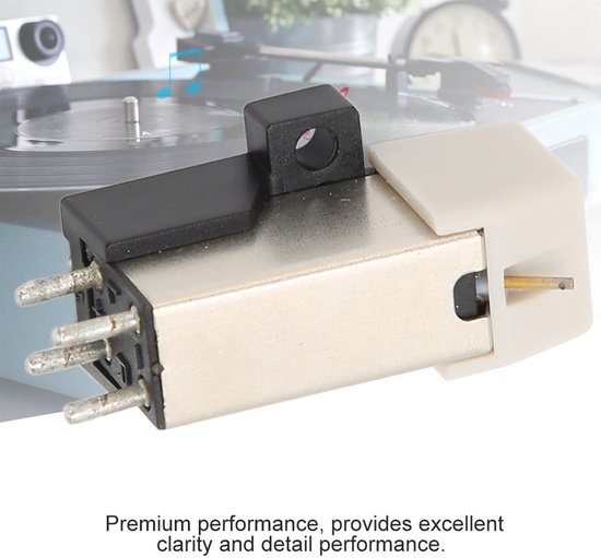 Dailygoods- Cartridge Pen Professionele Prestaties - Magnetische Stylus - Turntable - Hoge Precisie - 4-kleurige Aansluiting - 1,5g-2g Aanbevolen Gewicht - Element — afbeelding 4