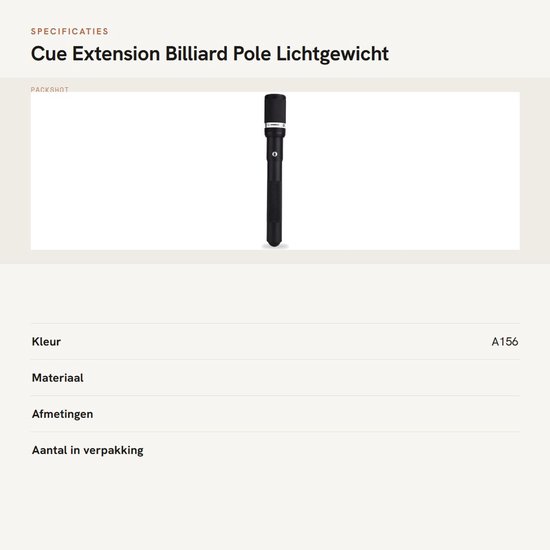 Byshayne- Cue Extender 32 cm - Aluminium Legering - Lichtgewicht - Schokbestendig - Antislip - Eenvoudig te Installeren - Biljartstok Verlenger — afbeelding 5