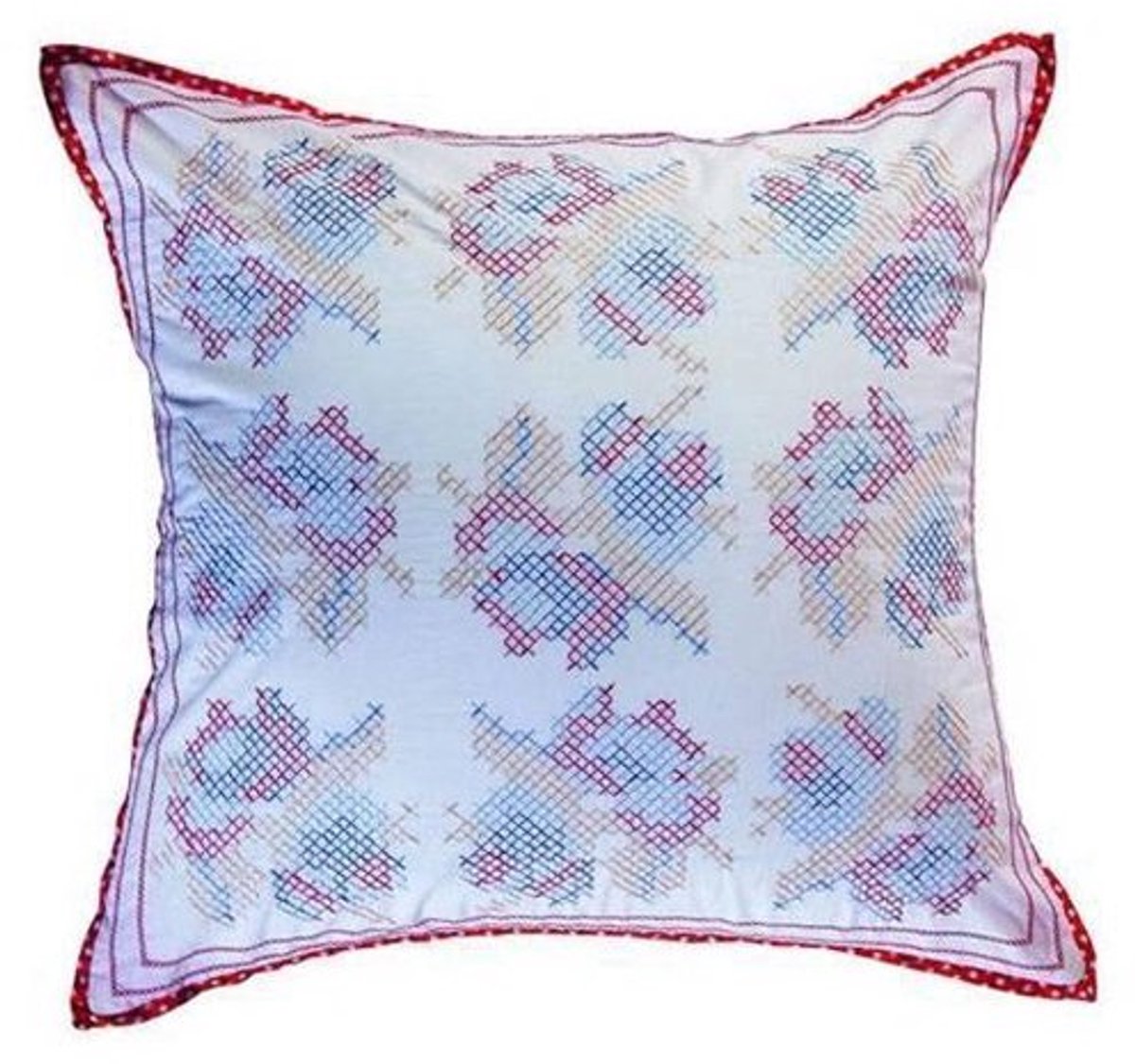 Cozz Ruuz - Sierkussen - Blauw - 50x50 cm