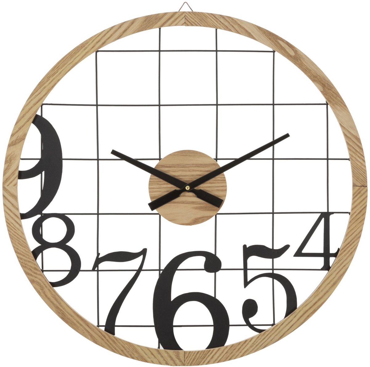 Wandklok Numbers Ø 60×2,5 cm