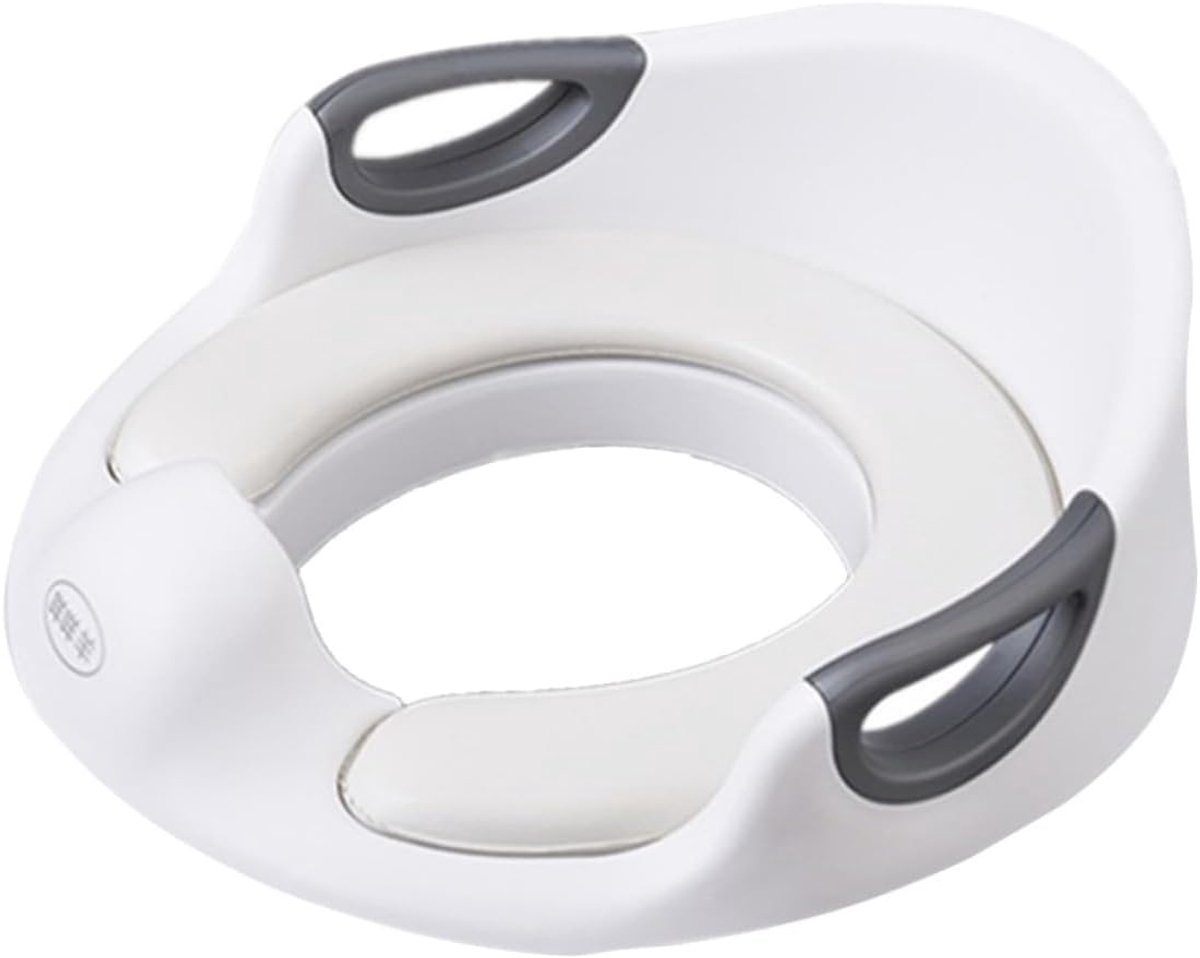 Toilet trainer - Zindelijkheidstrainer - Kinderen Zindelijk - Dubbele leuning - 334 cm - Wit
