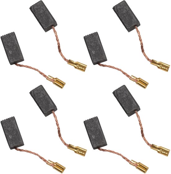 Dailygoods - 20 Stuks Carbon Borstels - Hoogwaardige Borstels - Eenvoudige Installatie - 5x8x15 Mm - Betrouwbaar Onderdeel - Geschikt Voor Diverse Ger... van Dailygoods — afbeelding 5