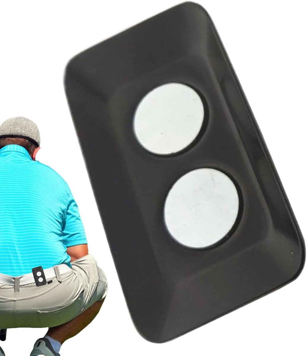 Afstandsmeter Clip - Rangefinder Houder - Golfen - Magnetisch Ontwerp - 61 x 34 cm - Zwart