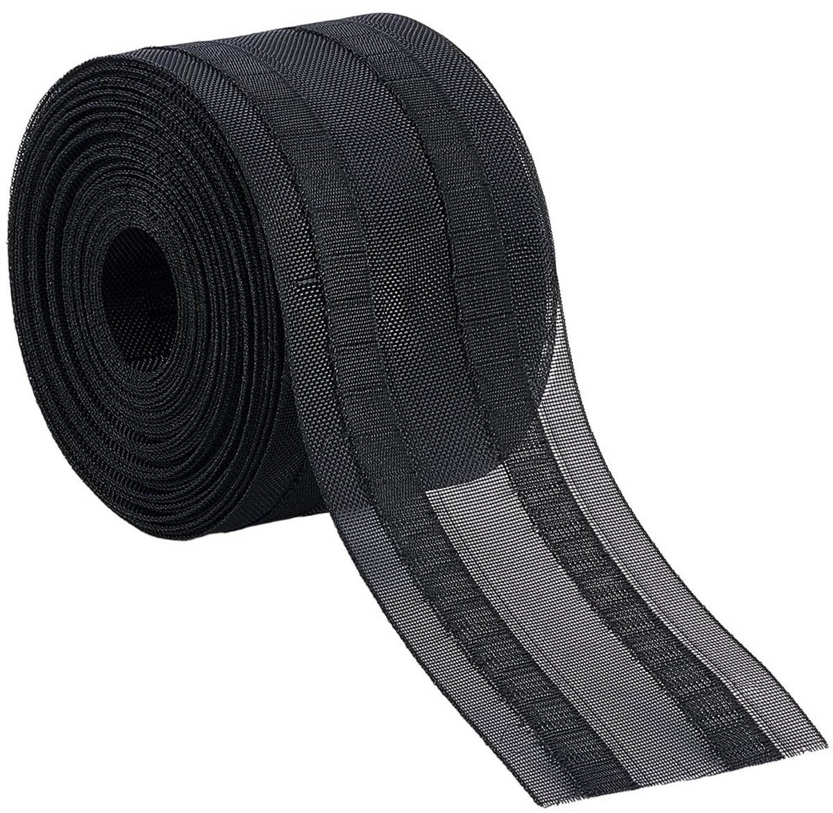 Dailygoods- Gordijn Tape 10 m - Geperforeerde Plooi Tape - Gordijnband voor Haken - Gordijnbinder - DIY Gordijnen - 75 mm Breedte