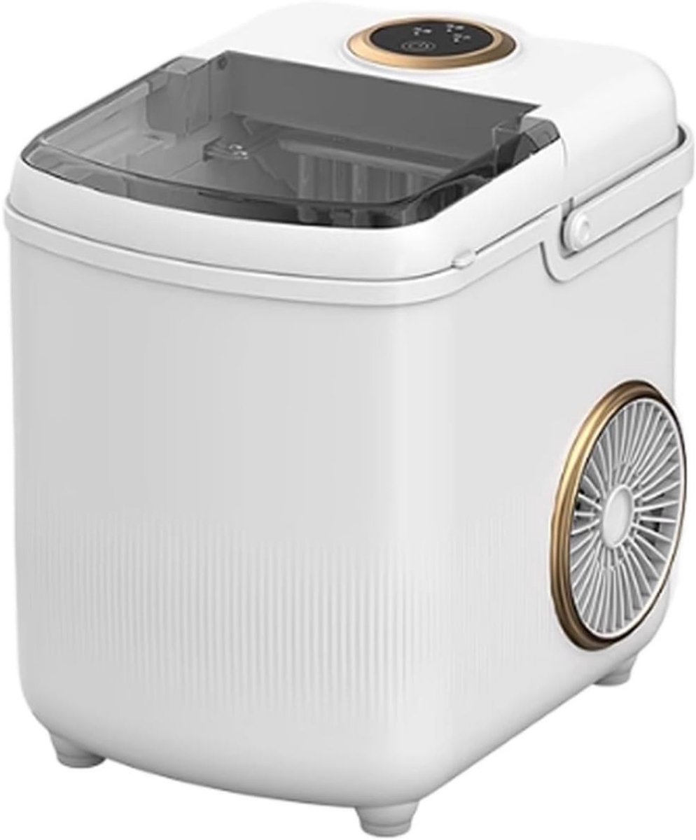 IJsmaker Commercieel - Ijsblokjesmachine - Snelle Ijsproductie - Vol Automatisch - 15 kg Dagelijks - Zilver