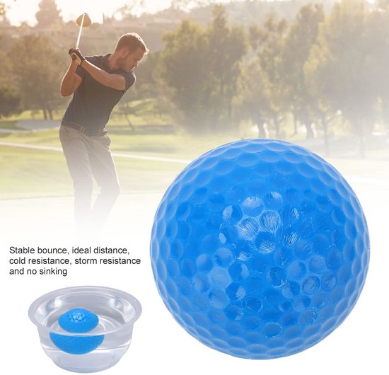 Zeynomax - Drijvende golfballen - Golf oefenballen voor buitensport - Donkerblauw - Waterbestendige golfballen - Ideaal voor trainingen - Geschikt v.. van Merkloos — afbeelding 5