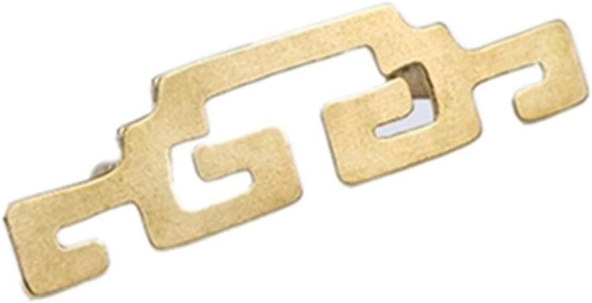Deurklink Handvat - Meubelgreep - Kast Decoratie - Massief Messing - 54 mm Gatafstand - Br