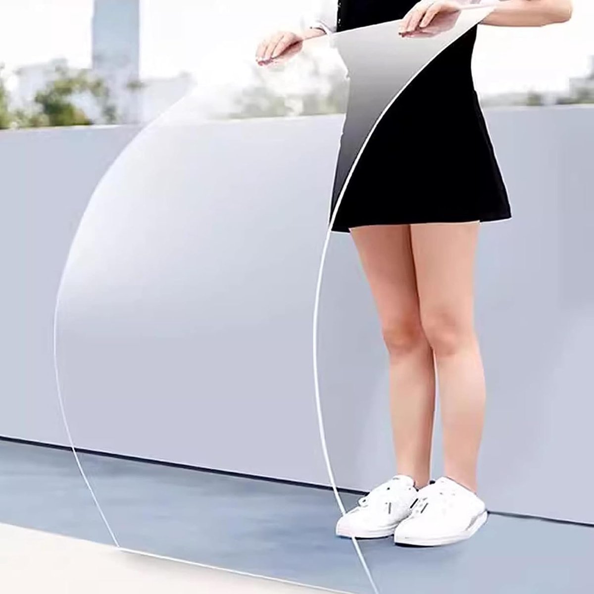 Dakplaat Polycarbonaat - Kunststof Panel - Kas Bouwen - UV Beschermd - 2 mm dik - Doorzichtig