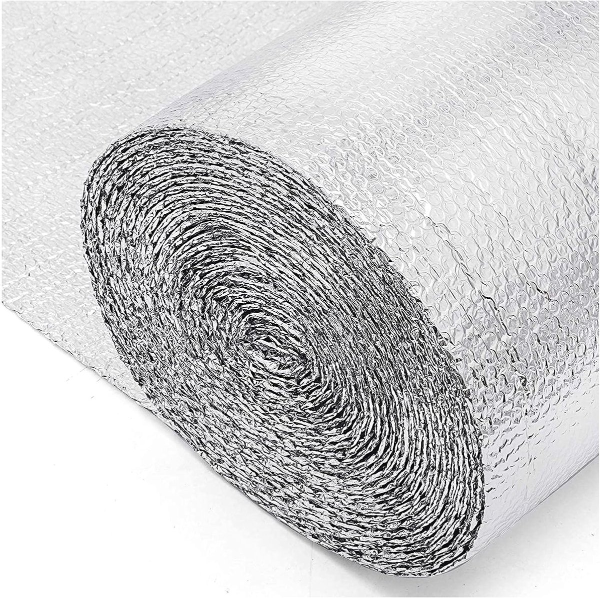 Isolatiefolie - Reflecterende schuim - Energie besparen - Dubbele bellenkern - Niet gespecificeerd - Aluminium