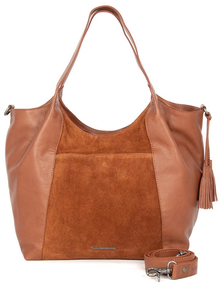 Leren Shopper - Ryana - Mocca