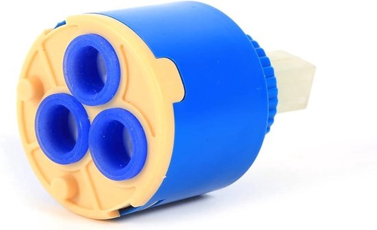 Keramische schijfpatroon - Watermengkraan - Binnenbediening - Kraan Ventiel - PP Kunststof - Blauw - Praktisch - Geschikt voor 35/40mm Kranen