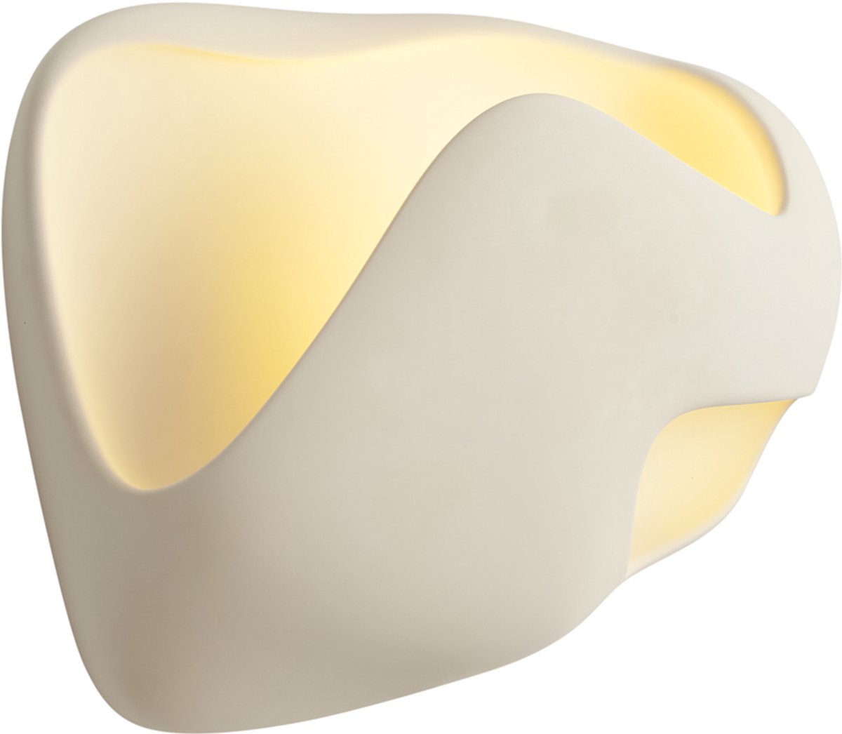 Qazqa japandi wandlamp - Pietra - crème, max. 9W, geschikt voor led, 30.3cm, ideaal als hal, woonkamer en slaapkamer lamp
