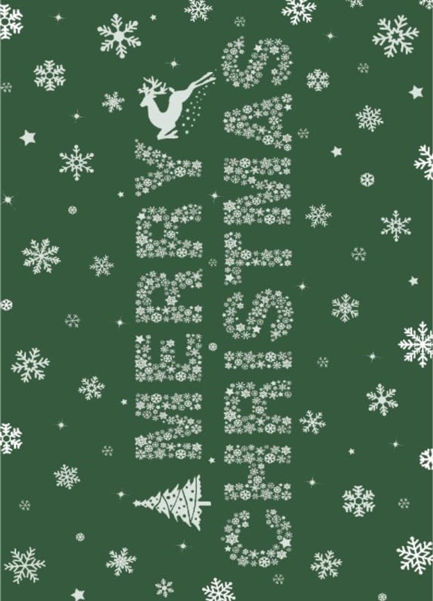 Kerst vloerkleed antislip wasbaar 160x230 cm groen voor binnen en buiten