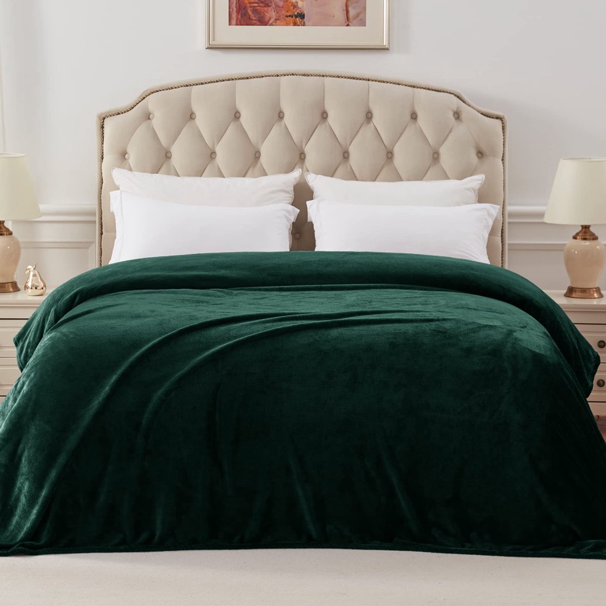 Solidchoice - Luxe Fleece Deken voor Bed, Warm en Zacht, 150x200 cm