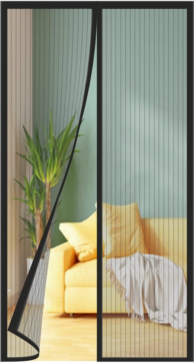 Solidchoice - Magnetisch Insectenscherm voor Deur, Diverse Maten