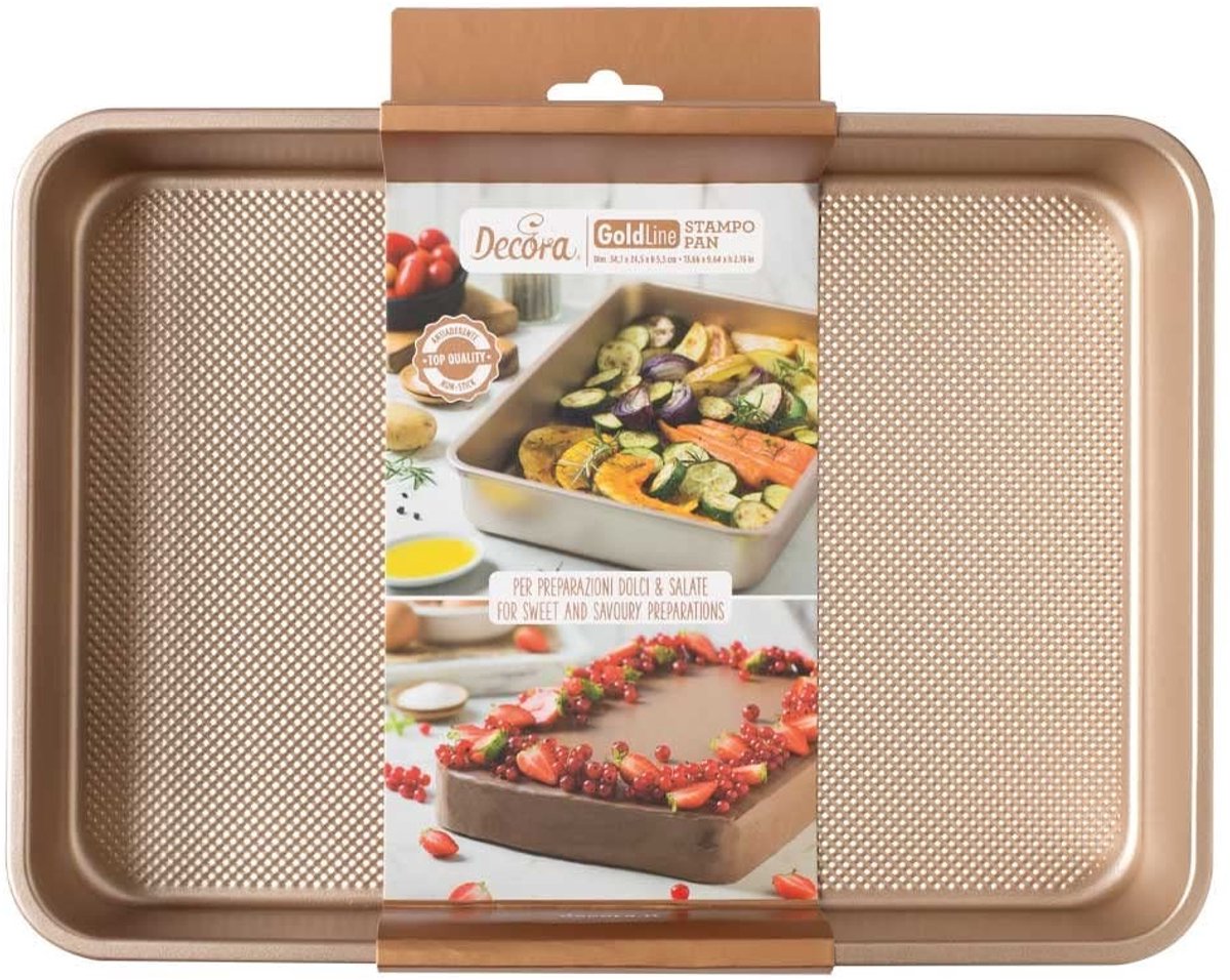 Solidchoice - Rectangulaire Bakvorm met Non-Stick Coating voor Zoete en Hartige Gerechten