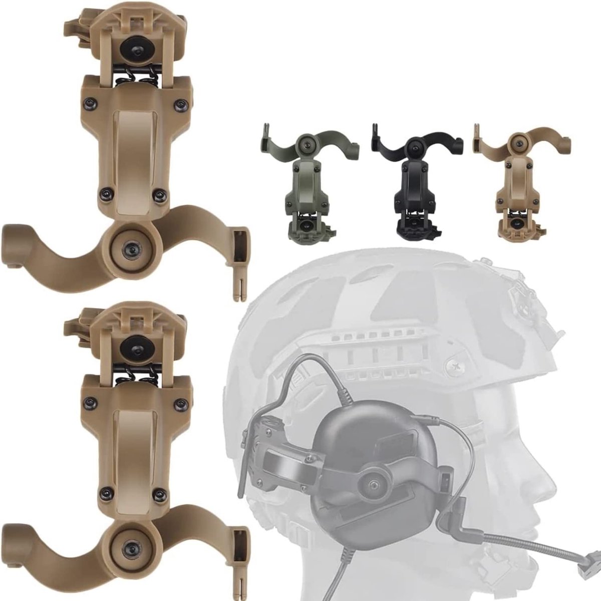Solidchoice - Tactical Headset Hoofdtelefoon Houder met Draaifunctie