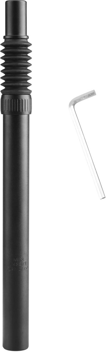 Solidchoice - Aluminium Vering Zadelpen met Schokabsorber