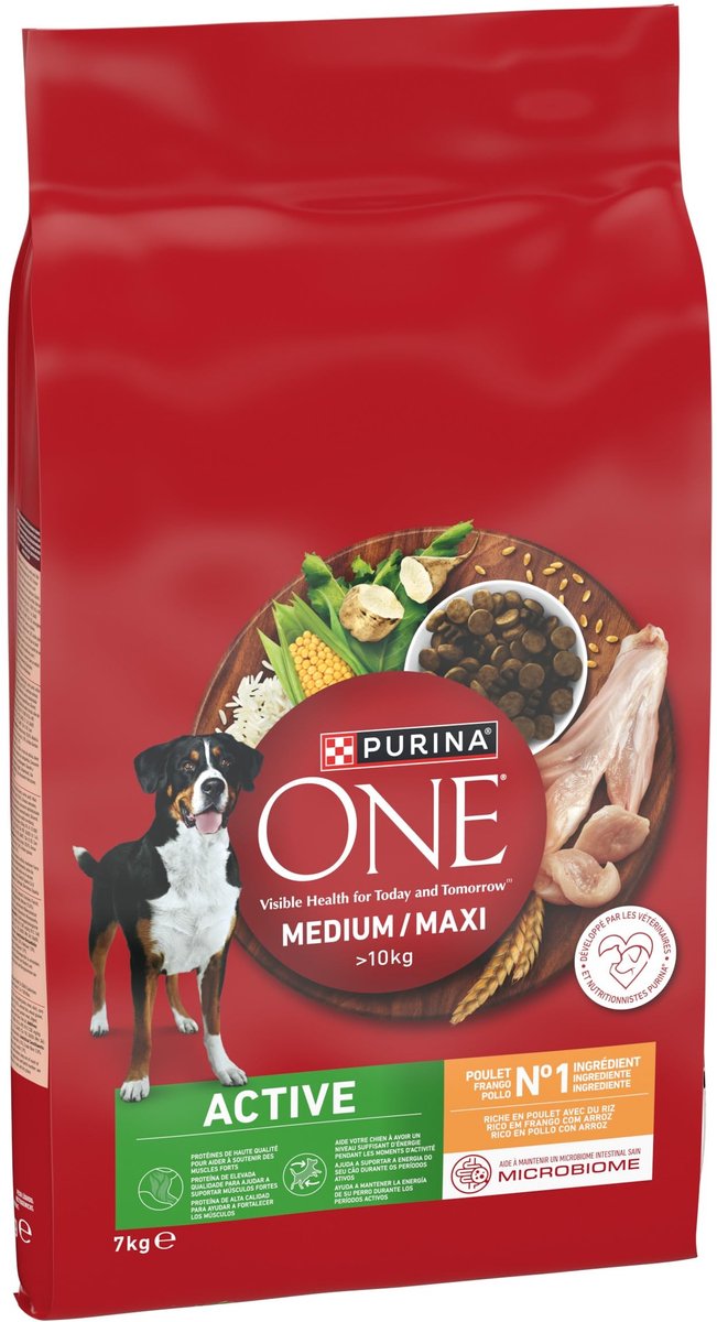 Solidchoice - Actieve Hondenvoeding met Kip voor Volwassen Honden, 7 kg