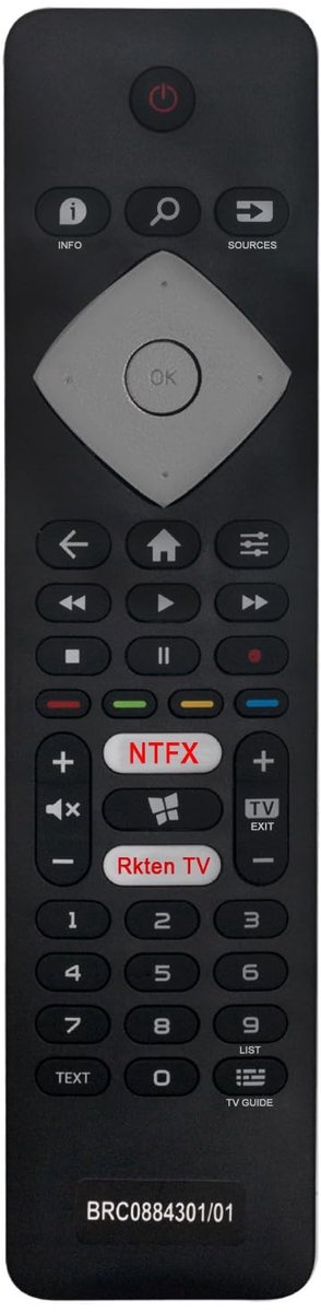 Solidchoice - Vervangende Afstandsbediening voor 4K UHD TV