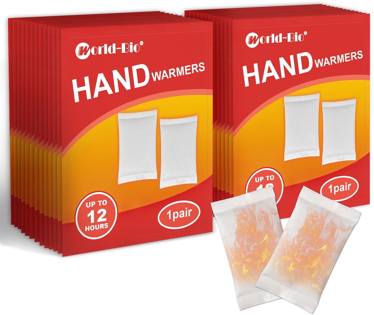 Solidchoice - Handwarmers voor Buitenactiviteit met Tot 8 Uur Warmte