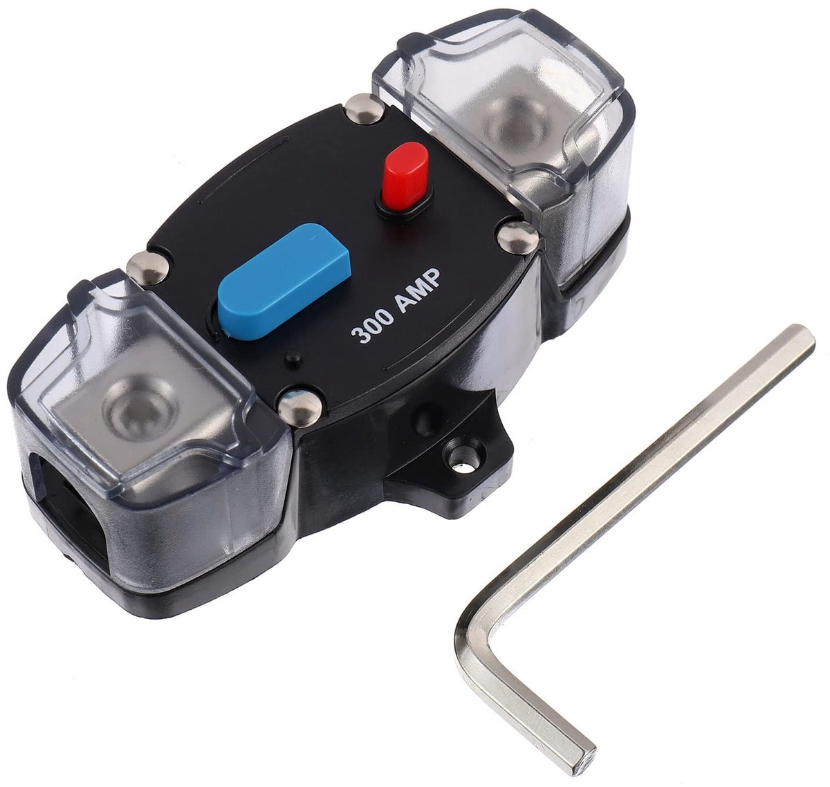 Solidchoice - 300A DC Auto Herstelzekering met Handmatige Resetknop
