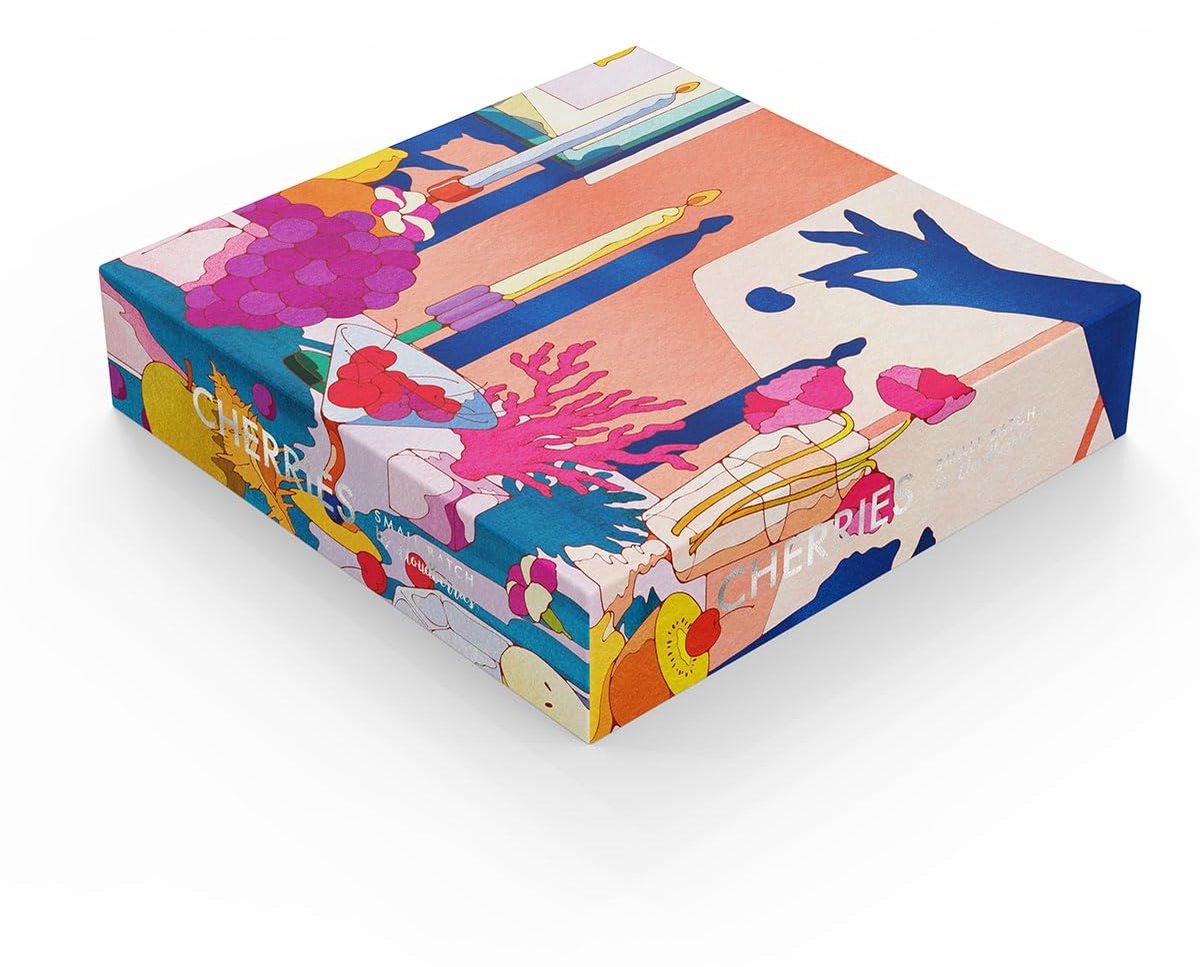 Solidchoice - Puzzel Kersen 1000 Stukken voor Volwassenen