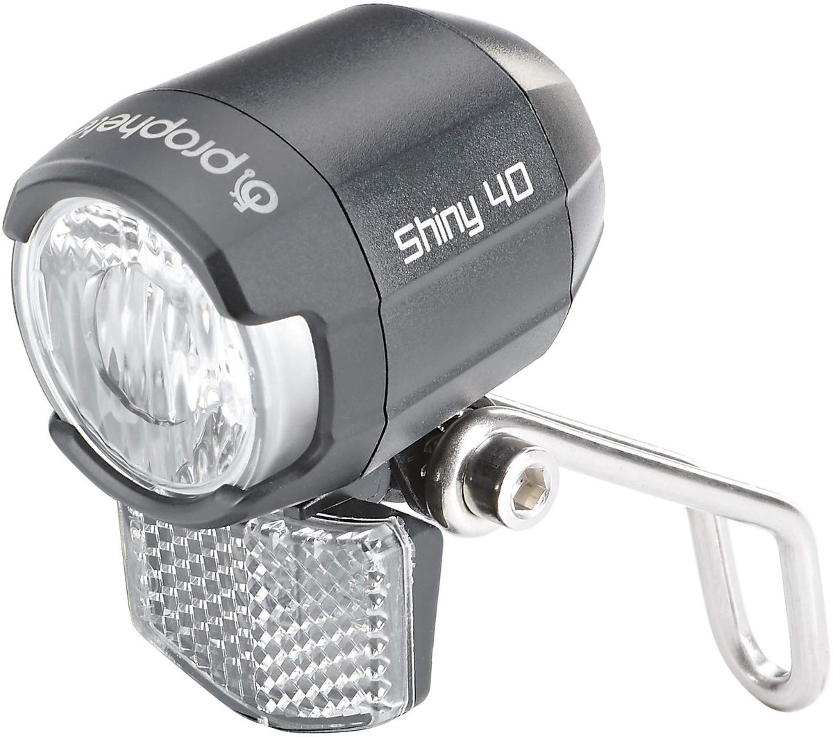 Solidchoice - LED Koplamp voor E-bikes met 50 Lux en Verlichting Logo