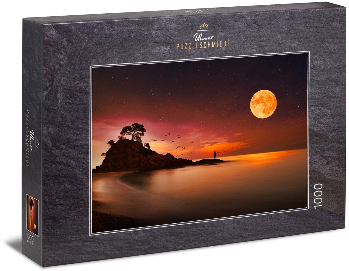 Solidchoice - Puzzel Droomreis - 1000 Delen met Maanmotief