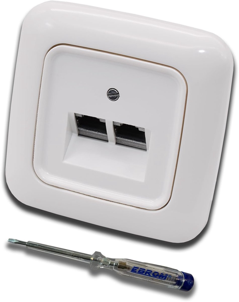Solidchoice - Ingebouwde Netwerkdoos voor 10 Gigabit Ethernet Verbindingen