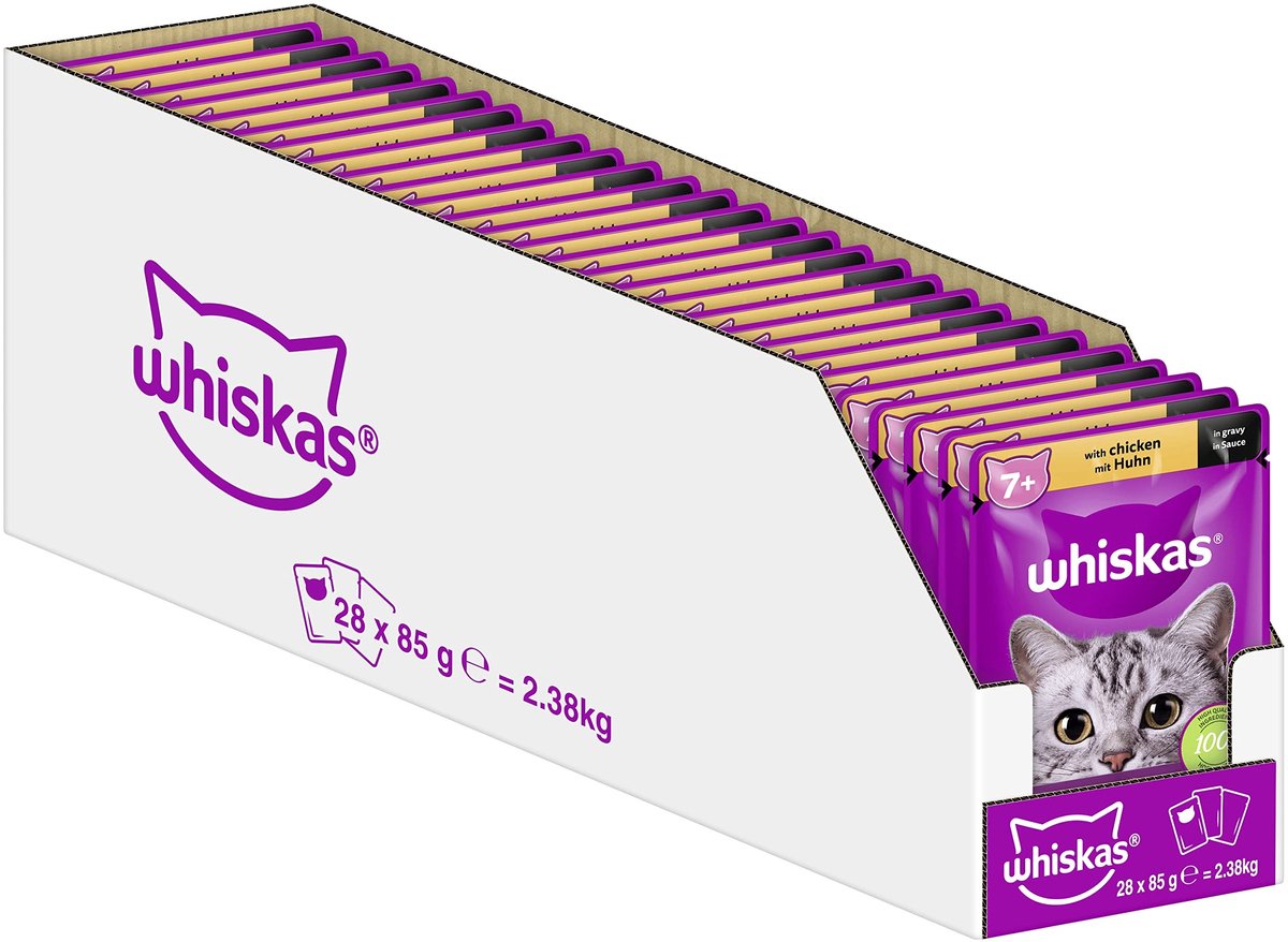 Solidchoice - Natvoer voor Katten met Kip in Saus, 85 g