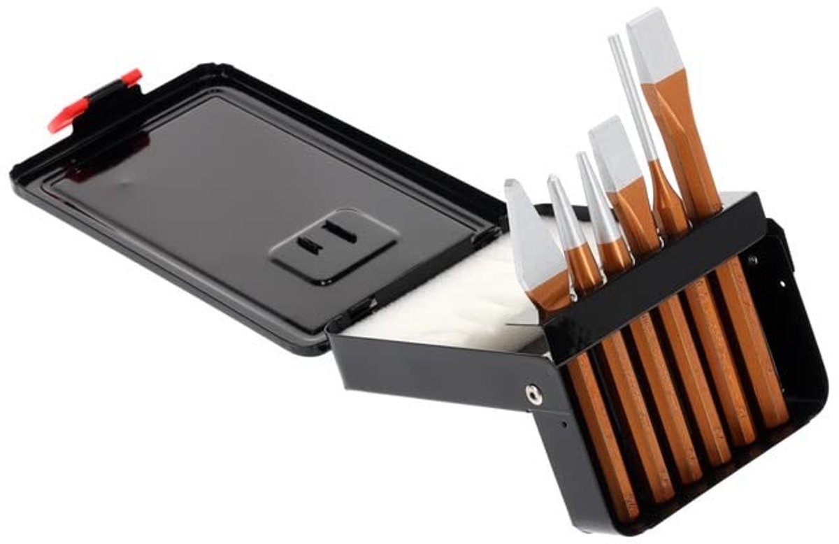 Solidchoice - 6-Delige Gereedschapset in Metalen Cassette