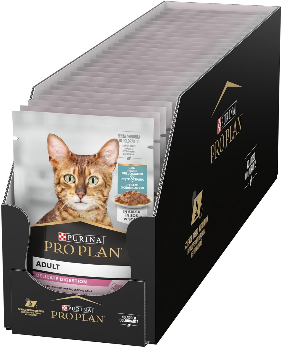 Solidchoice - Hypoallergene Natvoer voor Katten met Diepzeevissen, 26 Blikjes