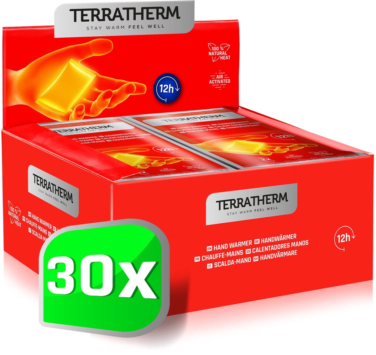Solidchoice - Handwarmers met Luchtactivatie - 12 Uur Warmte