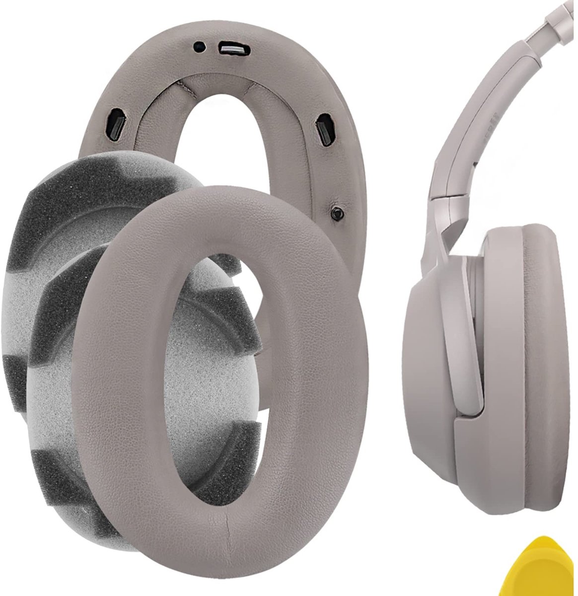Solidchoice - Vervangende Oorkussens voor WH-1000XM2 en MDR-1000X Headphones