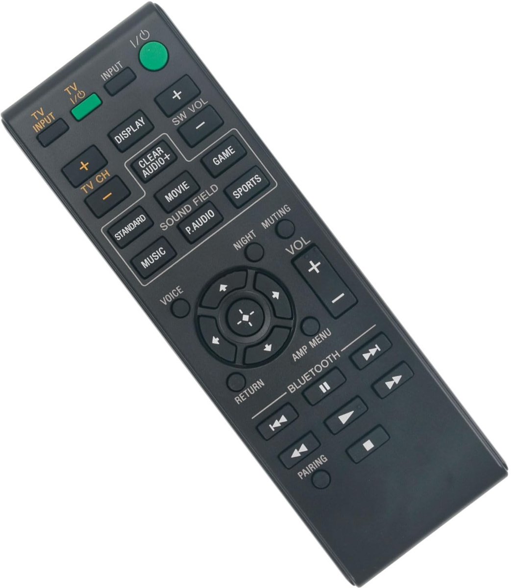 Solidchoice - Vervangende Afstandsbediening voor Sony Soundbars