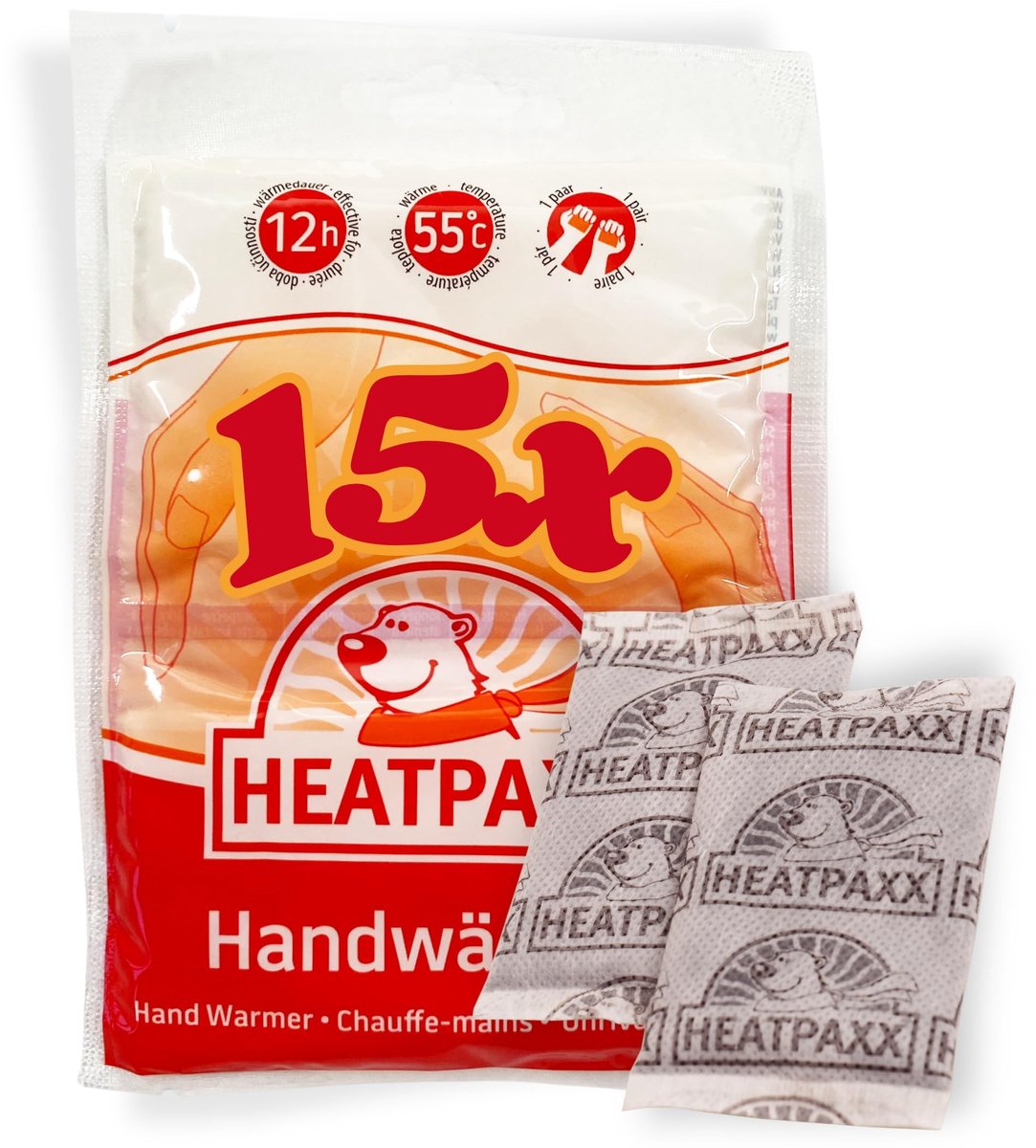 Solidchoice - Handwarmer voor Buiten - 40 Verpakte Verwarmingspads