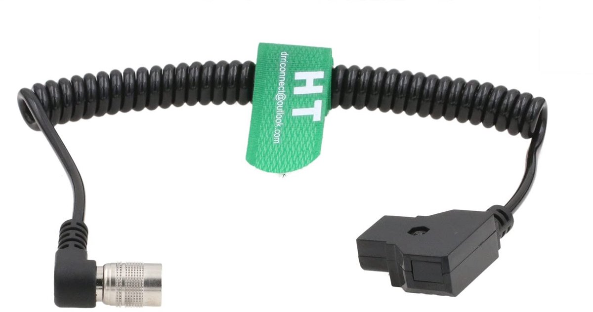 Solidchoice - D-Tap naar Hirose 4 Pin Stroomkabel voor Geluidsapparatuur