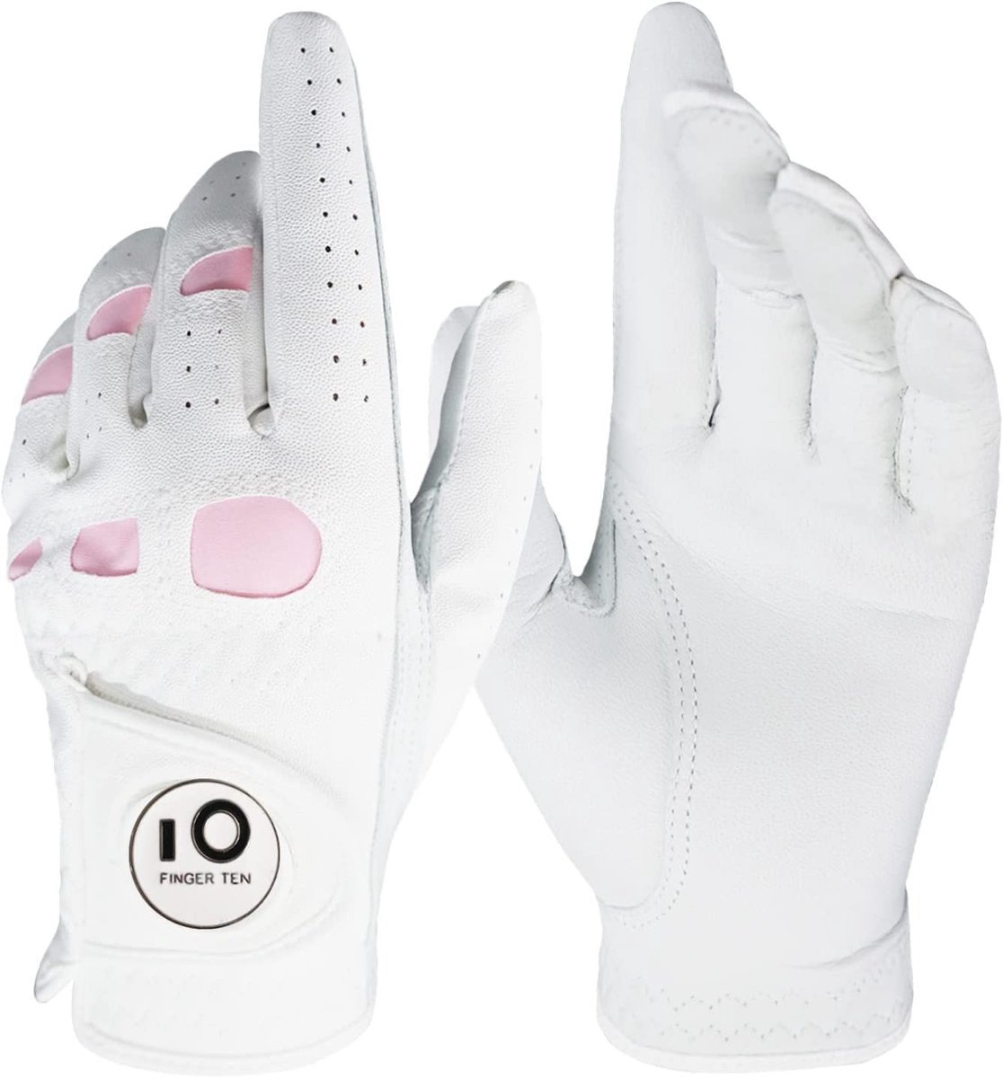 Solidchoice - Golfhandschoenen voor Dames Links en Rechts met Ball Marker