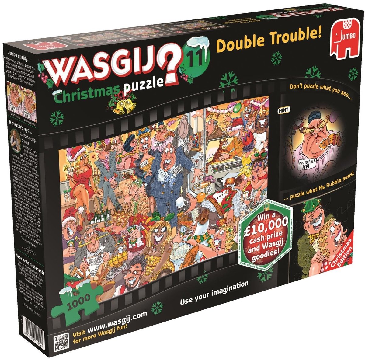 Solidchoice - Wasgij Double Trouble Jigsaw Puzzle 1000 Stukken