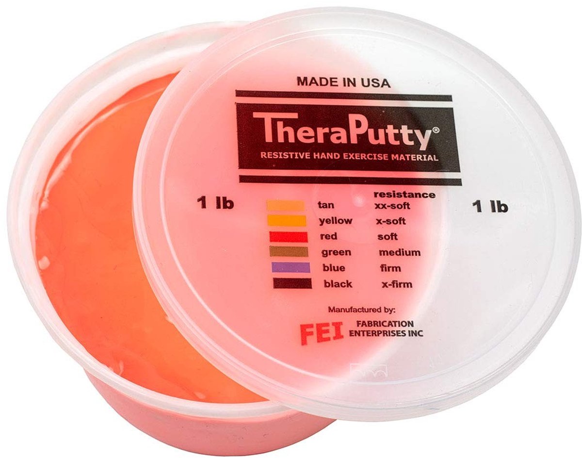 Solidchoice - Therapeutische Putty voor Handen en Vingers - 450 g - Rood