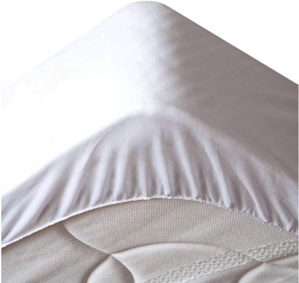 Solidchoice - Hypoallergene Matrasbeschermer 160 x 200 cm Wit