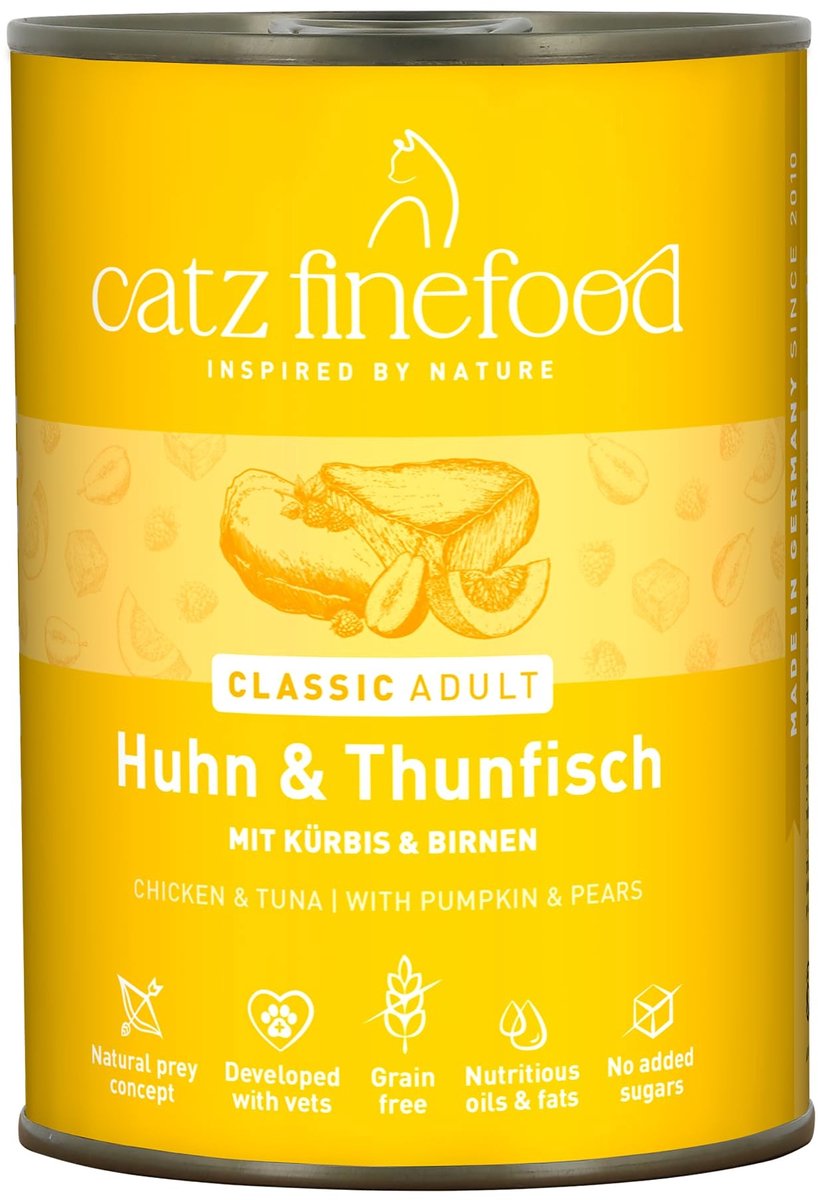 Solidchoice - Natvoer voor Katten met Kip en Tonijn 6 x 400 g