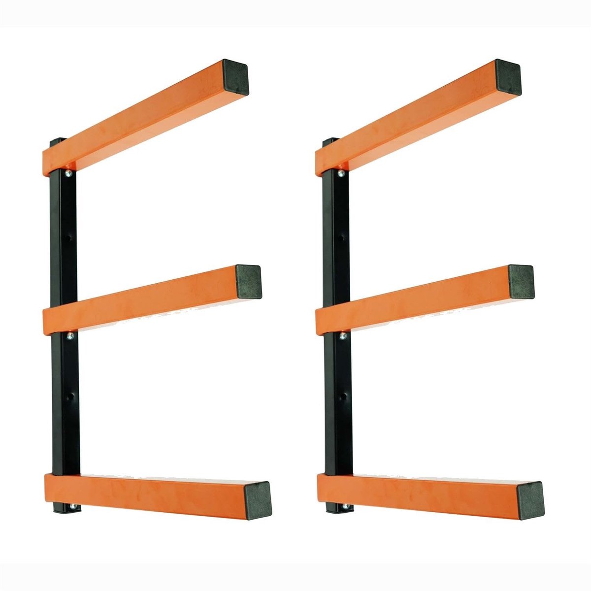 Solidchoice - Houten Rek met 3 Niveaus en 50 kg Draagvermogen per Niveau