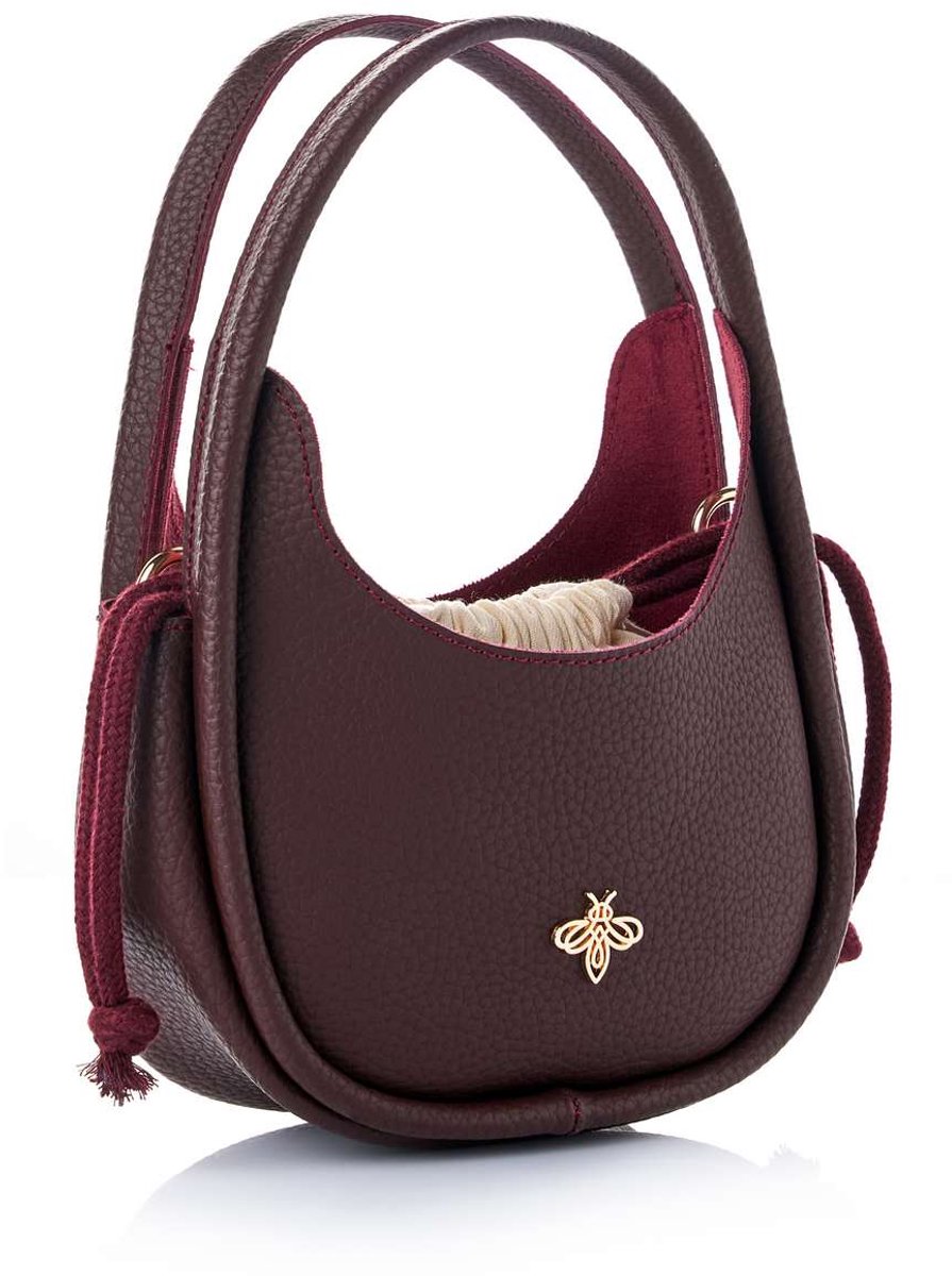 Asir - Schoudertas - Draagtas - Handtas - Claret Rood - 9 x 28 x 21 cm