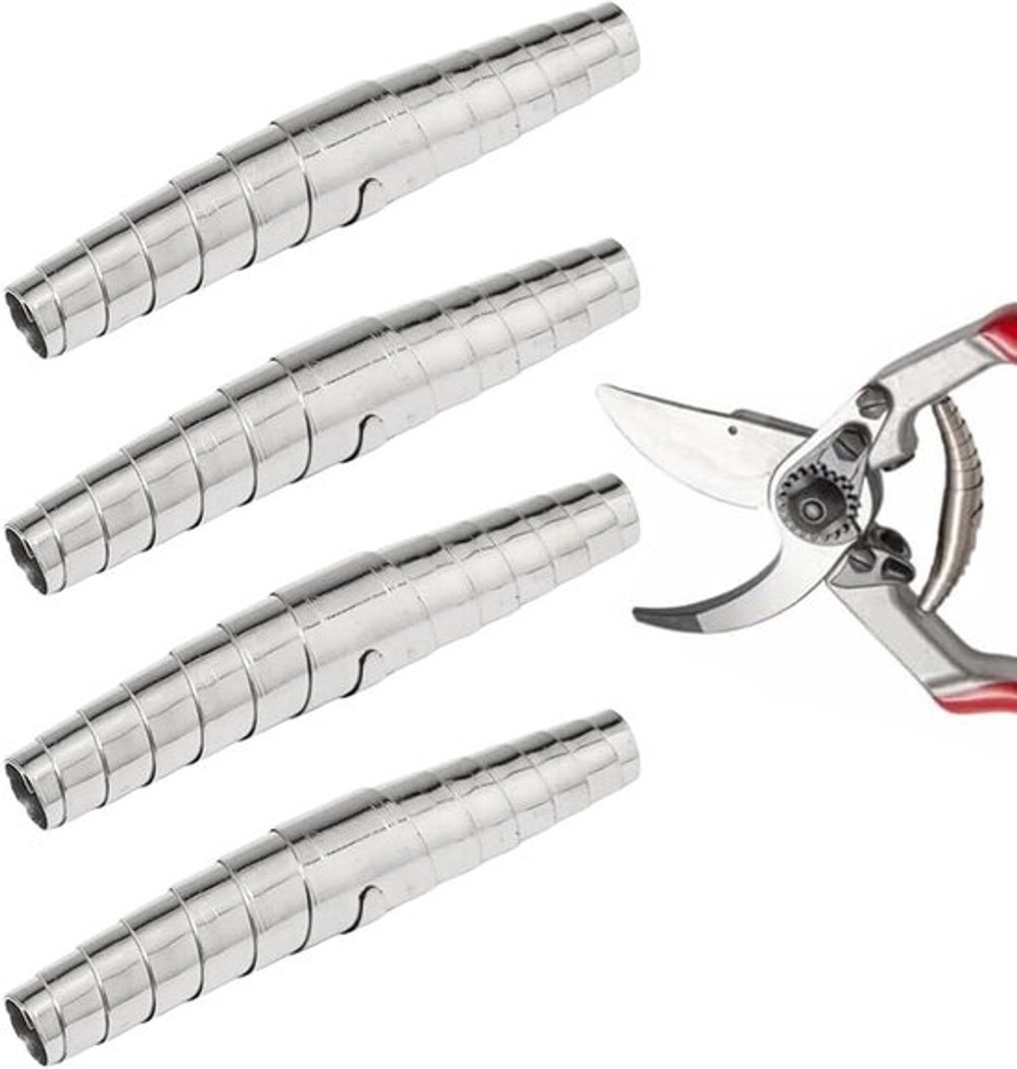 4 Stuks Universele Metalen Veertjes Vervanging voor Snoeischaren en Takkenknippers
