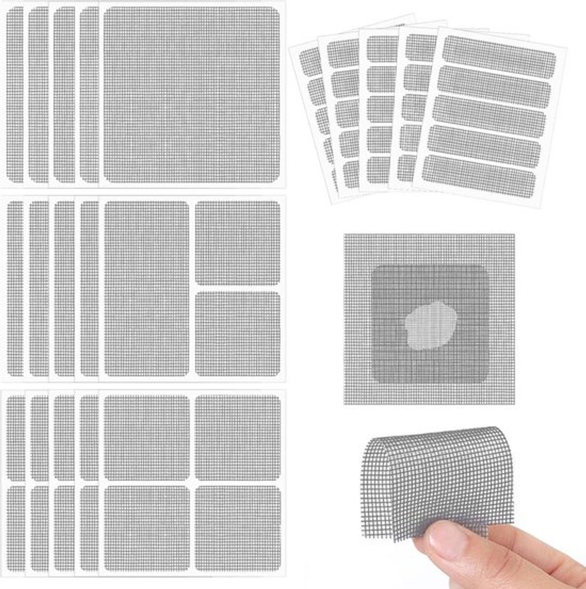 Vliegengaas Reparatieset - Insectenbescherming - 20 vellen