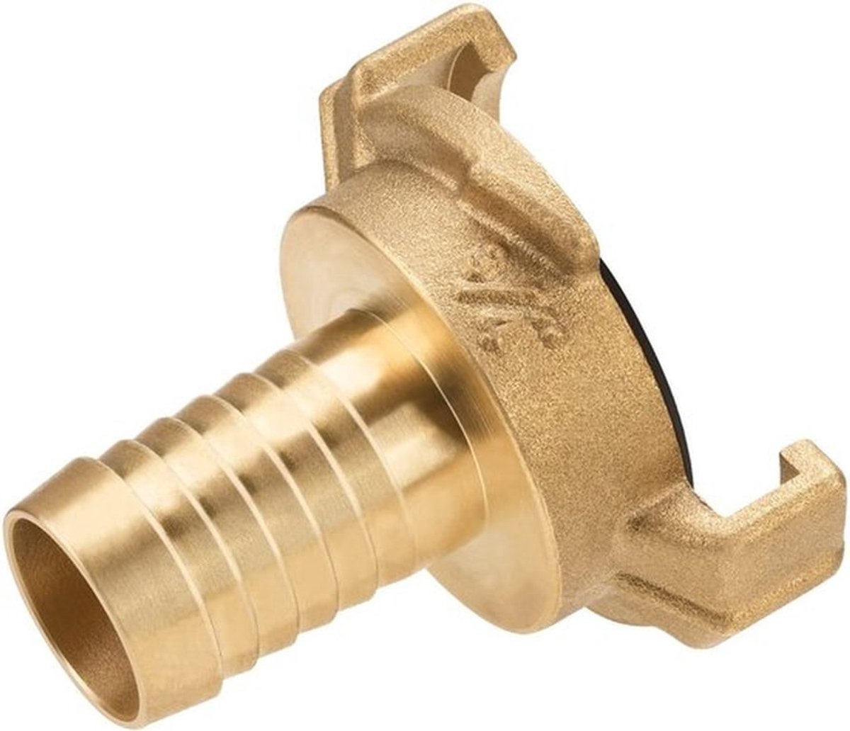 drado Snelkoppeling met 3/4" tuit (19 mm) slangstuk van messing