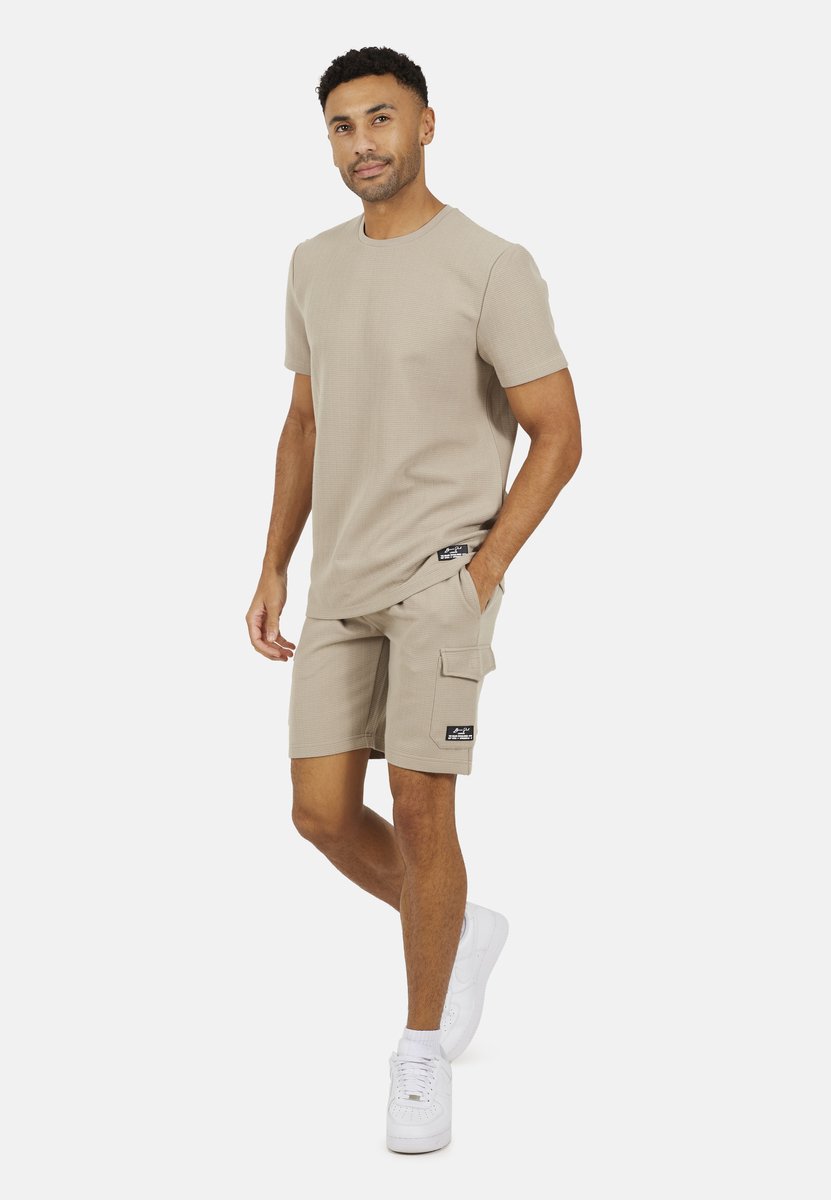 Brave Soul - T-shirt - Polyester - Mannen - Maat S - beige